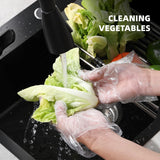 Disposable Food Gloves - Food Handling. Cooking. Kitchen Cleaning and Hygien 200 Count (Pack of 1)