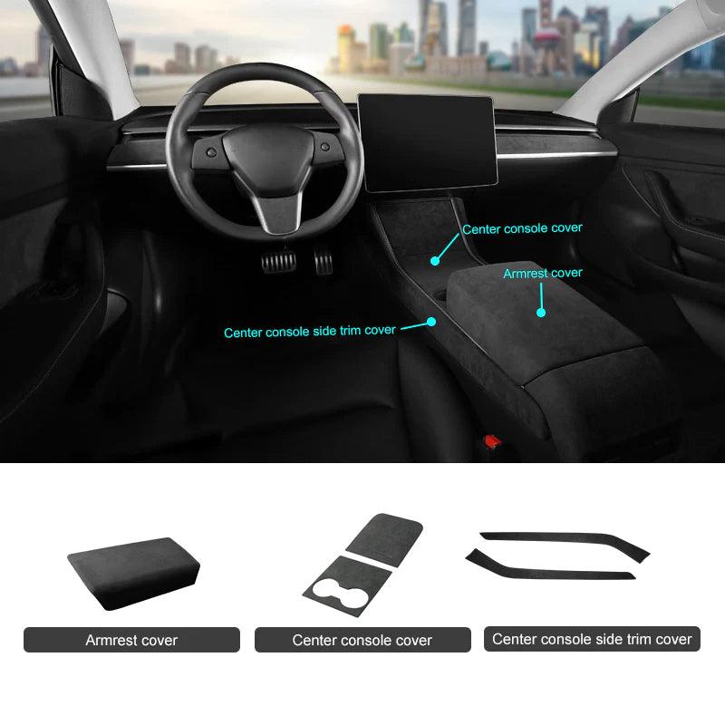 Model 3/Y Alcantara Accessories for Tesla