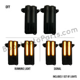 2019+ GM Silverado and Sierra Tow Mirror Marker Lights