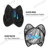 2024 Tesla Model 3 Highland Upgrade Built-in Reflective Sunroof Sunshade - Lightweight Reflective Silver Coated Sun Visor