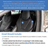 Premium Tesla Model X Seat Cover Set - Complete Protection for 2015-2021 Models