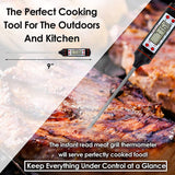 - Meat Claws Bbq Grill Accessories Set - 2 Silicone Gloves. Claws for Pulled Pork. BBQ Thermometer - Perfect Smoker Accessories Grilling Tools Gift Set for (Orange Glove-Thermometer-Claw)