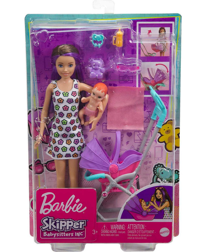 Barbie Skipper Babysitters Inc. - Babysitting Fun Playset