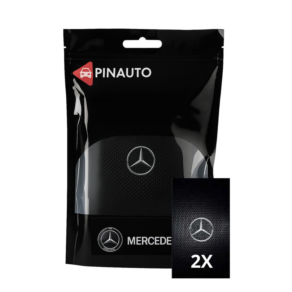 2x Car window stickers with logo