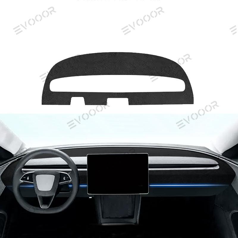 2024 Model 3 Highland Alcantara Dashboard Reflective Stickers For Tesla