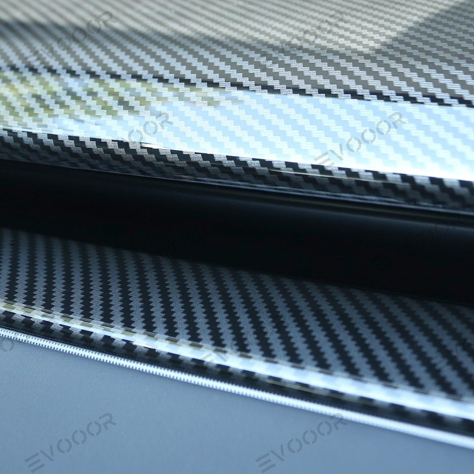 2024 Model 3 Highland Dashboard Cover (Carbon Fiber Pattern ABS) for Tesla(2PCS)