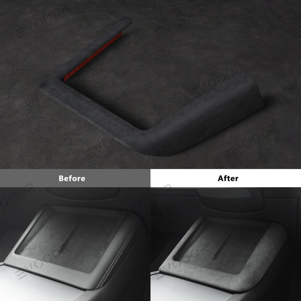 2024 Tesla Model 3 Highland Alcantara Central Control Charging Frame Cover