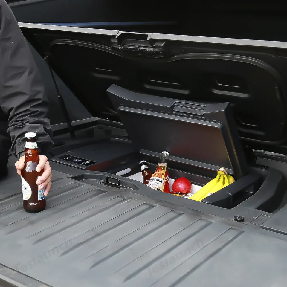 25L Portable Rear Trunk Cooler for Tesla Cybertruck - Compact Electronic Cooling System