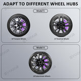 Model S/X Purple Brake Caliper Covers for Tesla(2021-2023)(4Pcs)