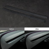 2024 Model 3 Highland Alcantara Dashboard Air Outlet Cover For Tesla
