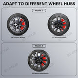 Tesla 2021-2023 Model S/X Brake Caliper Covers (4Pcs)