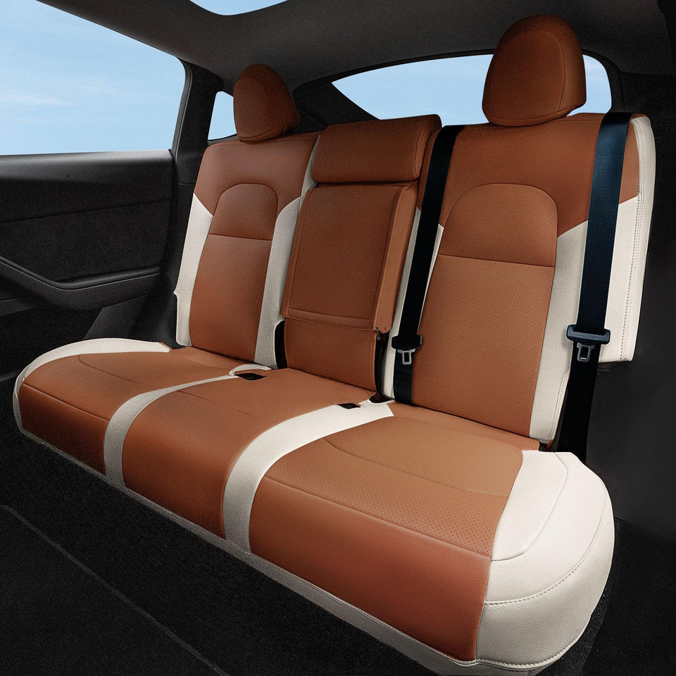 Premium Tesla Model 3 Seat Cover Set - Complete Protection for All Seats (2018-2023)