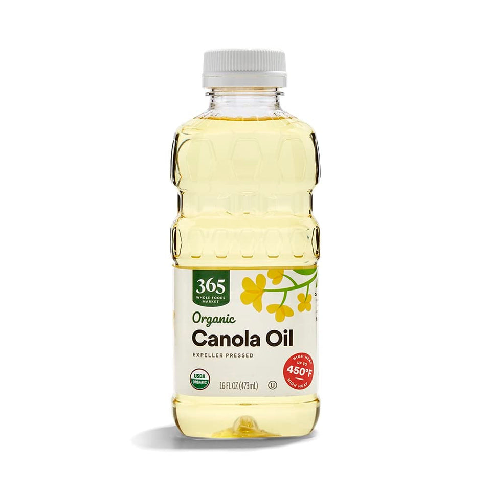 365 by Whole Foods Market. Organic Canola Cooking Oil. 16 Fl Oz