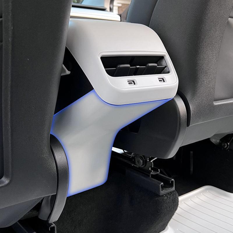 Model 3/Y Matte White Tesla Interior Upgrade Kit for Tesla