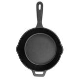 14in Cast Iron Deep Skillet with Lid