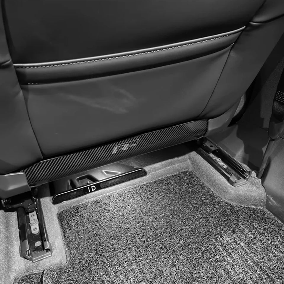 Stainless Steel Seatback Anti-Kick Lower Cover For VW ID.4 2024-2025(2PCS)