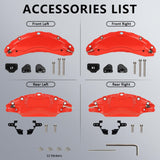 Tesla 2024 Model 3 Highland Brake Caliper Covers (4PCS)