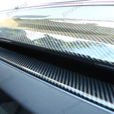 2024 Model 3 Highland Dashboard Cover (Carbon Fiber Pattern ABS) for Tesla(2PCS)