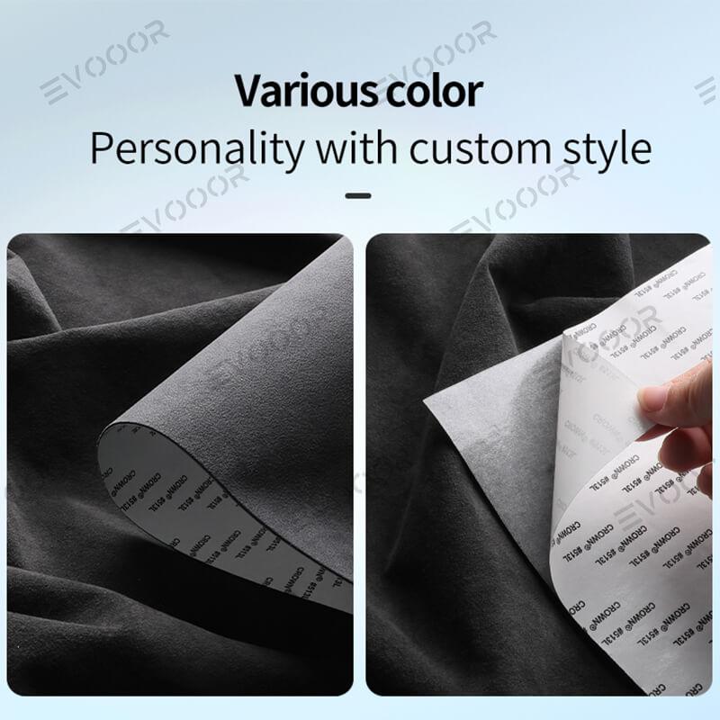 2024 Model 3 Highland Alcantara Anti-kick Stickers Under the Dashboard For Tesla