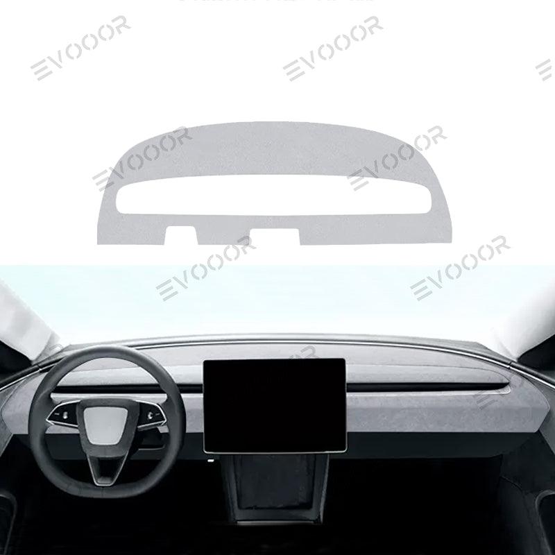 2024 Model 3 Highland Alcantara Dashboard Reflective Stickers For Tesla