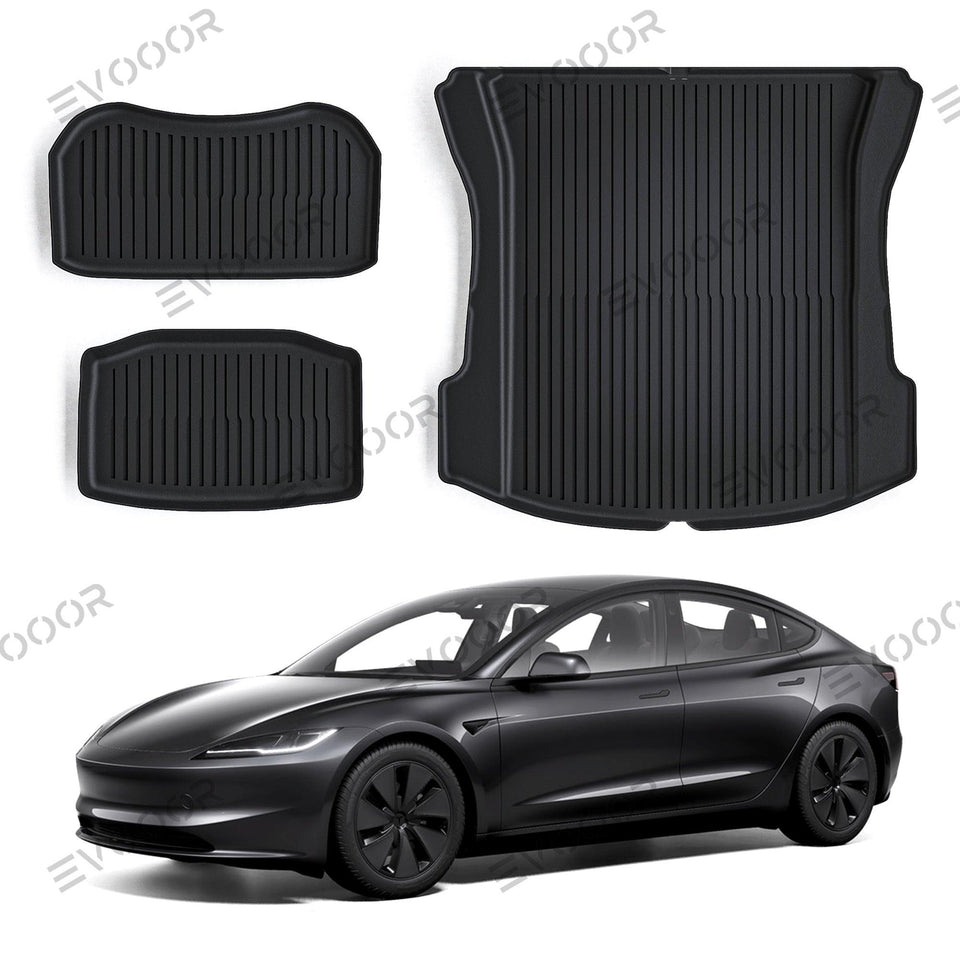 2024 Model 3 Highland  All Weather TPE Floor Mat for Tesla