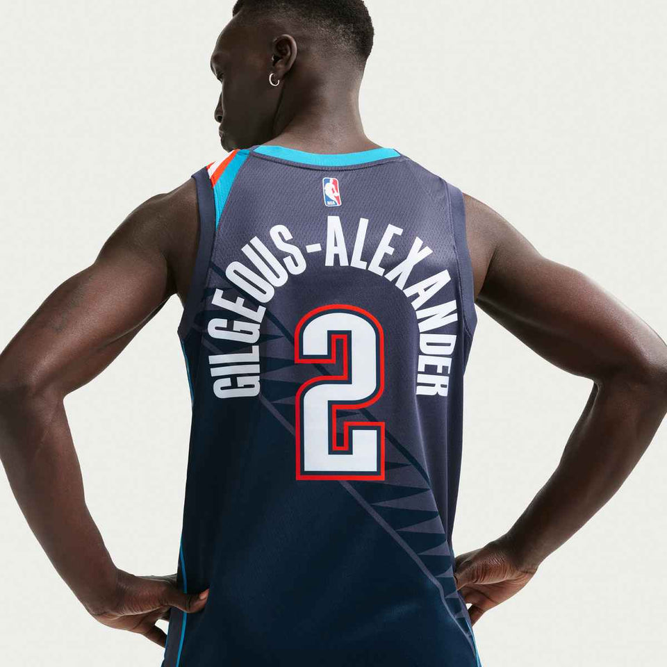 Shai Gilgeous-Alexander OKC Thunder 2026 City Edition NBA Swingman Jersey