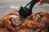 3-In-1 Barbecue Injector Basting Mop - Includes BBQ Chain Basting Brush & Meat Syringe to Baste. Marinate & Inject Food with Flavor - Grilling Accessory for Indoor Outdoor Use- Father'S Day BBQ Gift