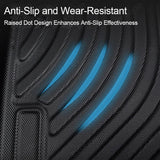 2024 Model 3 Highland All-Weather Floor Mats Full Set Trunk Mat Cargo Mat Frunk Cargo Liner for Tesla