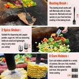 38PC Flat Top Grill Griddle Accessories Set - Must Have for Your Outdoor Griddle with Professional Griddle Spatula. Cleaning Kit. Grill Basting Cover - Ideal Griddle Gift for Men Women