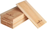 12 Pack Premium Cedar Planks for Grilling Salmon. Meat Fish and Veggies. Adding Extra Smoke and Flavor. Soaking Fast. Easy to Use Cedar Grilling Planks (11X5.5. Natural Cedar Wood)