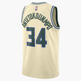 Giannia Antetokounmpo Milwaukee Bucks 2026 City Edition NBA Swingman Jersey