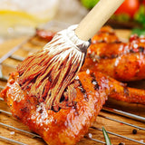 LZMS 10 Pcs Backyard Pro 12 BBQ Grill Basting Brush Mop Brush for Picnic Barbeque Grilling Smoking Steak - Perfect for Cooking or Cleaning