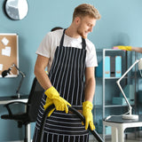 2 Pack Apron - Unisex. Adjustable Bib Kitchen Apron. Cooking Apron. Aprons for Women Men with Pockets. Chef Aprons