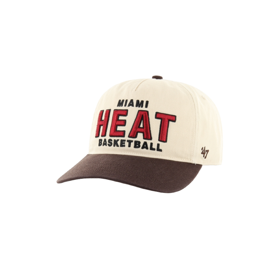 '47 Brand Miami HEAT Tan Hitch Snapback