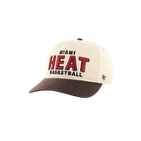 '47 Brand Miami HEAT Tan Hitch Snapback