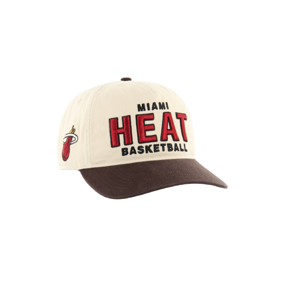 '47 Brand Miami HEAT Tan Hitch Snapback