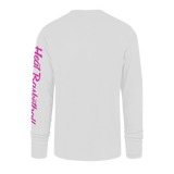 '47 Brand Miami HEAT Original Vice Nights White Long Sleeve Tee