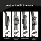 Rubber Windshield Wiper For VW ID.4 2020+