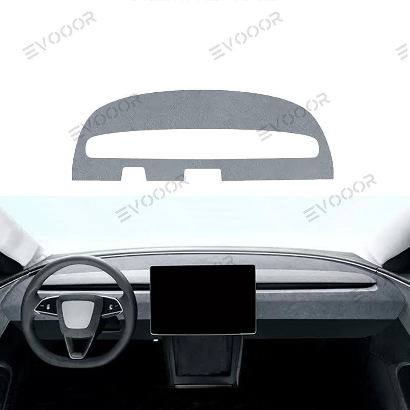 2024 Model 3 Highland Alcantara Dashboard Reflective Stickers For Tesla