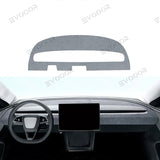 2024 Model 3 Highland Alcantara Dashboard Reflective Stickers For Tesla