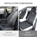 Cooling Air Flow Seat Cushion for Tesla Model 3/Y with Breathable Ice Silk Technology