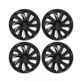 18 Performance Style Wheel Hub Caps Set of 4 for Tesla Model 3 - Induction Design