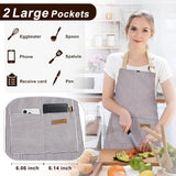 2 Pack Apron. Aprons for Women with Pockets. Cooking Aprons for Women. Kitchen Aprons. Aprons for Cooking
