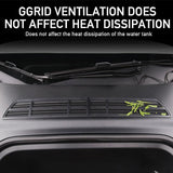 2024 Model 3 Highland Front Standby Storage Box Cover Air Conditioner Air Inlet Protective Mesh Grill Panel for Tesla