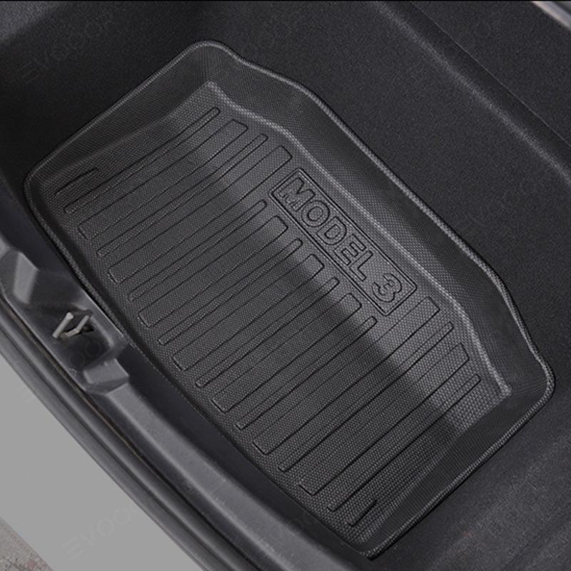 2024 Model 3 Highland All-Weather Floor Mats Full Set Trunk Mat Cargo Mat Frunk Cargo Liner for Tesla