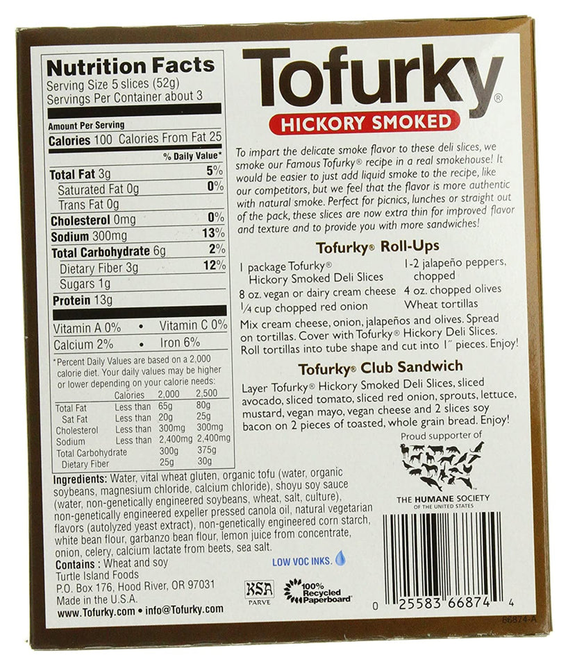 . Deli Slices. Hickory Smoked. 5.5 Oz