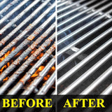 BBQ Grill Brush Bristle Free.4 in 1 Grill Brush for Outdoor Grill with Replaceable Cleaning Head.18.8 Extra Long Safe Steam Grill Cleaner Brush with Scraper.Bbq Accessories Gifts for Men