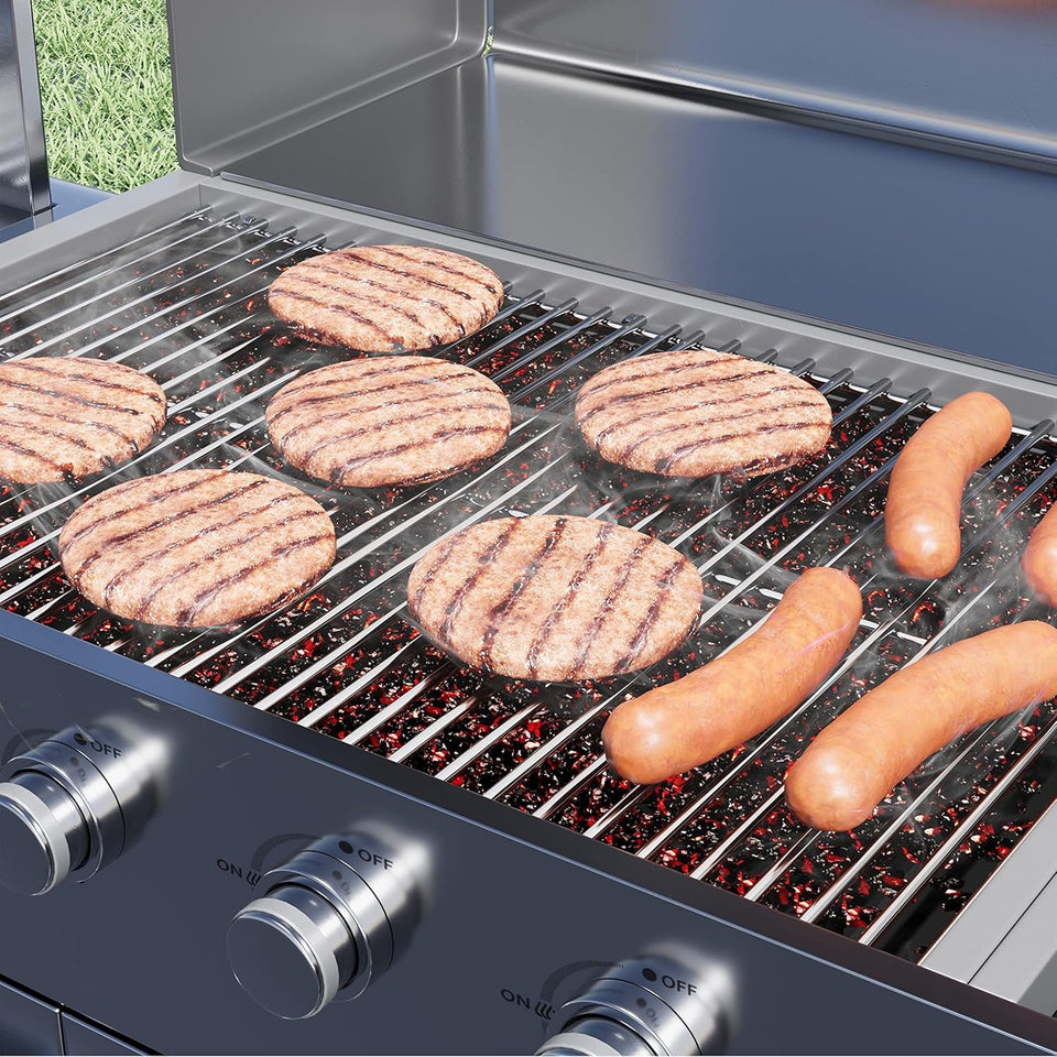 17 Cooking Grates for Home Depot Nexgrill 720-0830H. 720-0830D. 720-0783E. 720-0783C. 17 Inches Stainless Steel Cooking Grids Grill Replacement Parts for Nexgrill 720-0888 720-0888N