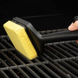 CCB-1000 Grill Renew Steam Cleaner Brush. Safe and Effective Barbecue Cleaning Brush. Replaceable Head. Aramid Fiber Fabric