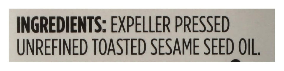 365 by Whole Foods Market. Toasted Sesame Seed Oil. 8.4 Fl Oz